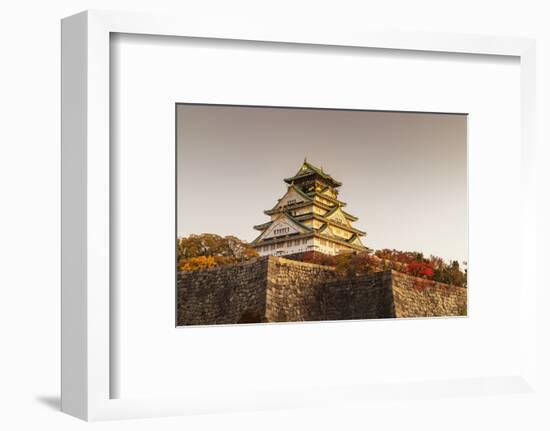 Osaka Castle, Osaka, Kansai, Japan-Christian Kober-Framed Photographic Print