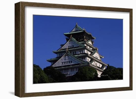 Osaka Castle-null-Framed Giclee Print