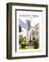 Osborne House, IOW - Dave Thompson Contemporary Travel Print-Dave Thompson-Framed Giclee Print