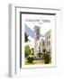 Osborne House, IOW - Dave Thompson Contemporary Travel Print-Dave Thompson-Framed Giclee Print