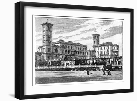 Osborne House, Isle of Wight, 1900-null-Framed Giclee Print