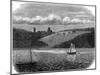Osborne House, Isle of Wight, as Seen from the Sea, Late 19th Century-null-Mounted Giclee Print