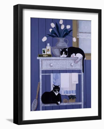 Oscar and Harold-Jan Panico-Framed Giclee Print