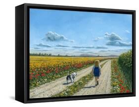 Oscar and Me-Richard Harpum-Framed Stretched Canvas