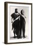 Oscar Asche and Lily Brayton in a Scene from the Virgin Goddess, Early 20th Century-Rita Martin-Framed Photographic Print