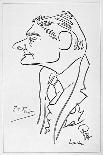 T S Eliot (1888-1965)-Oscar Berger-Laminated Giclee Print