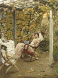 In the Pergola. 1894-Oscar Bluhm-Giclee Print