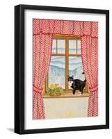 Oscar Carlton-Jones, 1988-Ditz-Framed Giclee Print