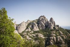 Rock Formations Of Montserrat Natural Park. Barcelona Province. Catalonia. Spain-Oscar Dominguez-Photographic Print