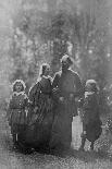 Alfred, Lord Tennyson with His Wife Emily and Two Sons, Hallam and Lionel, C.1862-Oscar Gustav Rejlander-Giclee Print