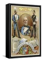 Oscar Ii, King of Sweden-null-Framed Stretched Canvas