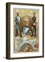 Oscar Ii, King of Sweden-null-Framed Giclee Print