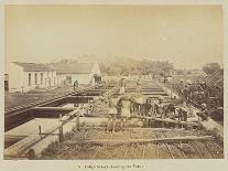Indigo factory , 1877-Oscar Jean Baptiste Mallitte-Framed Stretched Canvas