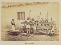Indigo factory , 1877-Oscar Jean Baptiste Mallitte-Mounted Giclee Print