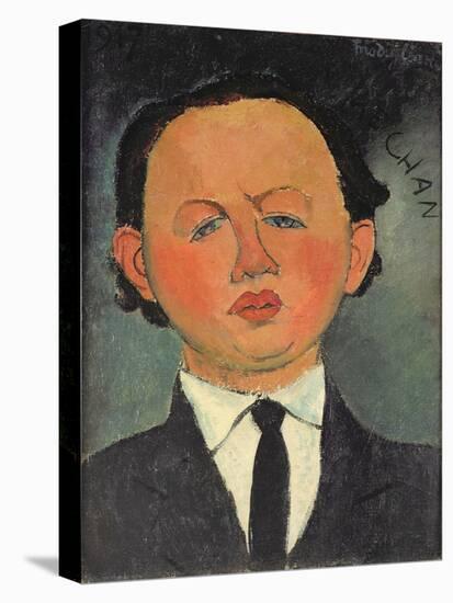 Oscar Miestchaninoff (1886-1956) 1917-Amedeo Modigliani-Stretched Canvas