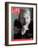 Oscar Nominated Actor Philip Seymour Hoffman, February 17, 2006-Cliff Watts-Framed Photographic Print