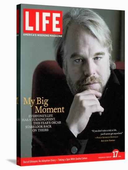 Oscar Nominated Actor Philip Seymour Hoffman, February 17, 2006-Cliff Watts-Stretched Canvas