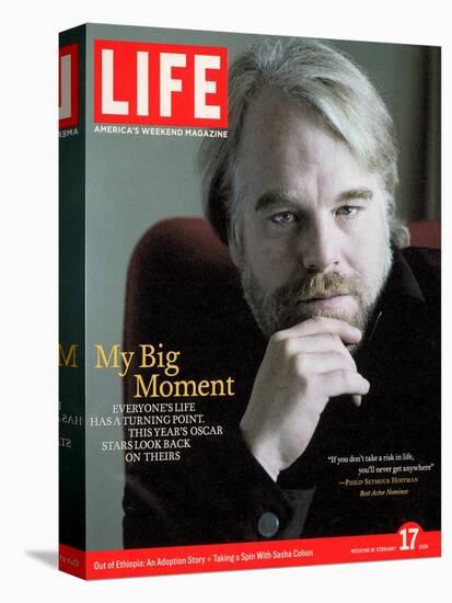 Oscar Nominated Actor Philip Seymour Hoffman, February 17, 2006-Cliff Watts-Stretched Canvas