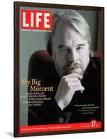Oscar Nominated Actor Philip Seymour Hoffman, February 17, 2006-Cliff Watts-Framed Photographic Print