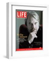 Oscar Nominated Actor Philip Seymour Hoffman, February 17, 2006-Cliff Watts-Framed Photographic Print