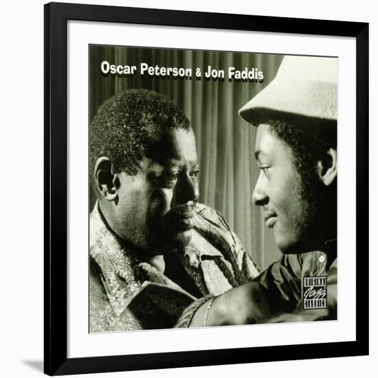 Oscar Peterson and Jon Faddis - Oscar Peterson and Jon Faddis-null-Framed Art Print