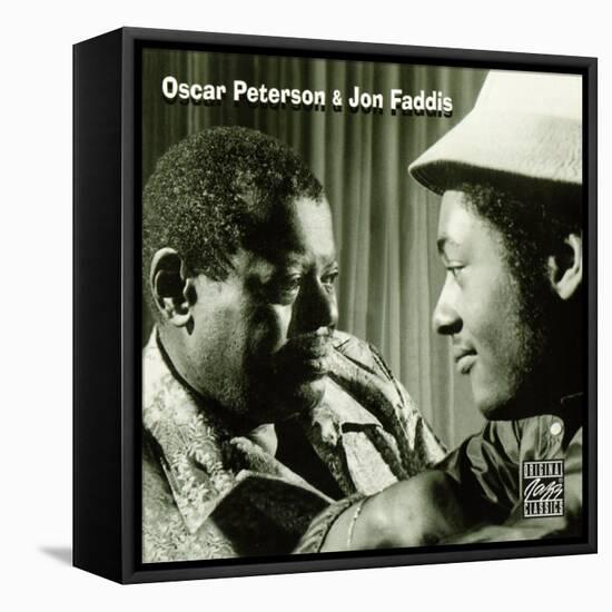 Oscar Peterson and Jon Faddis - Oscar Peterson and Jon Faddis-null-Framed Stretched Canvas