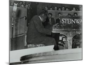 Oscar Peterson in Concert at Colston Hall, Bristol, 1955-Denis Williams-Mounted Photographic Print
