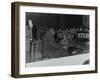 Oscar Peterson in Concert at Colston Hall, Bristol, 1955-Denis Williams-Framed Photographic Print