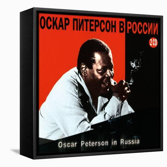 Oscar Peterson In Russia-null-Framed Stretched Canvas