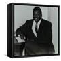 Oscar Peterson in the Green Room at Colston Hall, Bristol, 1955-Denis Williams-Framed Stretched Canvas