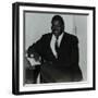 Oscar Peterson in the Green Room at Colston Hall, Bristol, 1955-Denis Williams-Framed Photographic Print