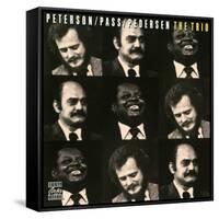 Oscar Peterson, Joe Pass, Niels-Henning Orsted Pedersen - The Trio-null-Framed Stretched Canvas