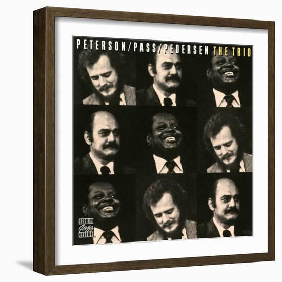 Oscar Peterson, Joe Pass, Niels-Henning Orsted Pedersen - The Trio-null-Framed Art Print