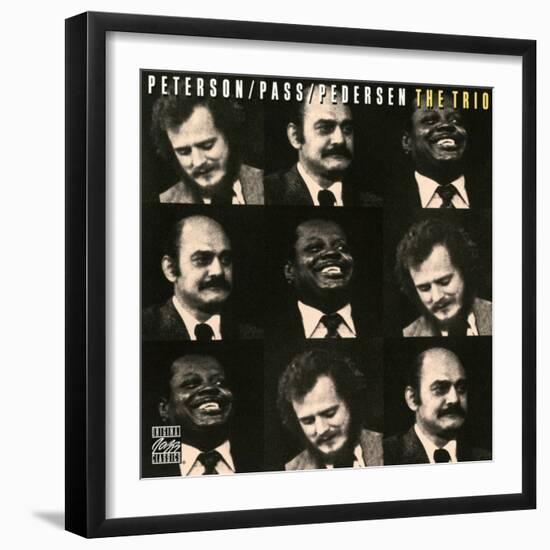 Oscar Peterson, Joe Pass, Niels-Henning Orsted Pedersen - The Trio-null-Framed Art Print