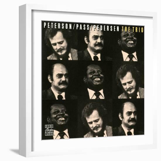 Oscar Peterson, Joe Pass, Niels-Henning Orsted Pedersen - The Trio-null-Framed Art Print