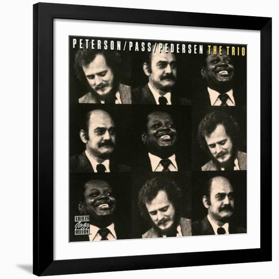 Oscar Peterson, Joe Pass, Niels-Henning Orsted Pedersen - The Trio-null-Framed Art Print