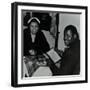 Oscar Peterson Looking Forward to Dinner after a Concert at Colston Hall, Bristol, 1955-Denis Williams-Framed Photographic Print