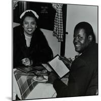 Oscar Peterson Looking Forward to Dinner after a Concert at Colston Hall, Bristol, 1955-Denis Williams-Mounted Photographic Print