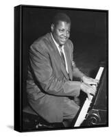 Oscar Peterson-null-Framed Stretched Canvas