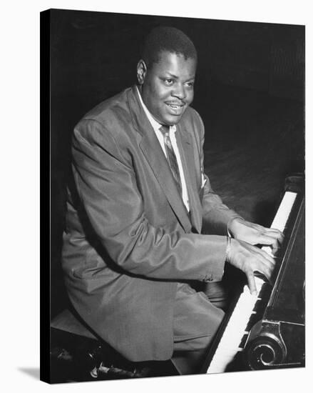 Oscar Peterson-null-Stretched Canvas