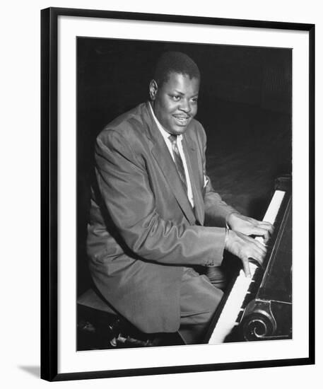 Oscar Peterson-null-Framed Photo