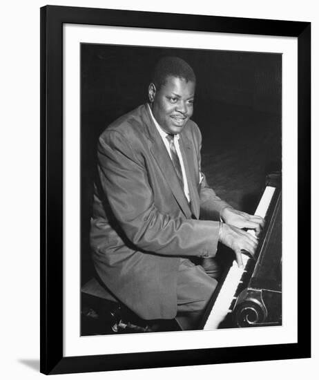 Oscar Peterson-null-Framed Photo