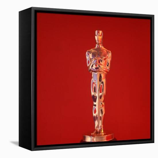 Oscar Statuette at Academy Awards Theater, Hollywood-Bill Eppridge-Framed Stretched Canvas