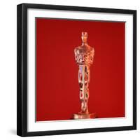 Oscar Statuette at Academy Awards Theater, Hollywood-Bill Eppridge-Framed Premium Photographic Print