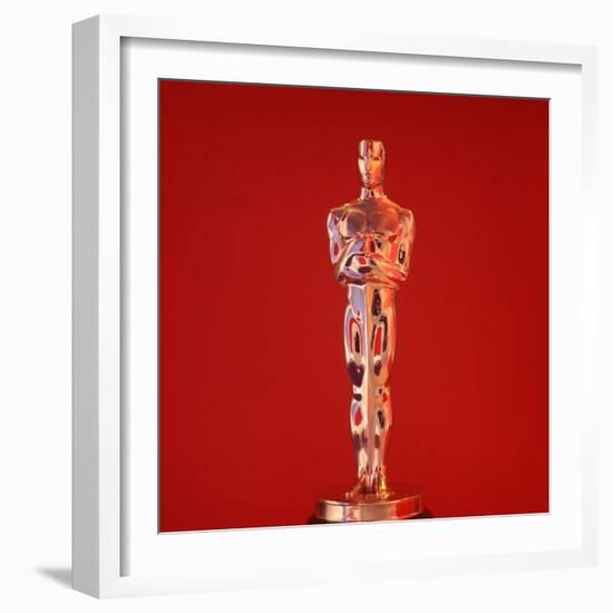 Oscar Statuette at Academy Awards Theater, Hollywood-Bill Eppridge-Framed Photographic Print