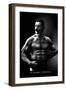 Oscar the Russian Wrestler-null-Framed Art Print