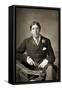 Oscar Wiide, Irish Writer, Wit and Playwright, C1890-null-Framed Stretched Canvas