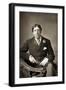 Oscar Wiide, Irish Writer, Wit and Playwright, C1890-null-Framed Photographic Print