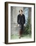 Oscar Wilde (1854 - 1900) about 1882 (Photo)-Napoleon Sarony-Framed Giclee Print