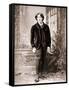 Oscar Wilde (1854 - 1900) around 1882 by Napoleon Sarony (1821 - 1896).-Napoleon Sarony-Framed Stretched Canvas